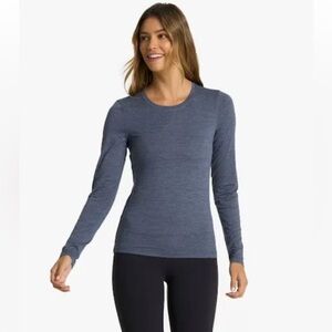 Vuori Shirt Long Sleeve Lux Crew